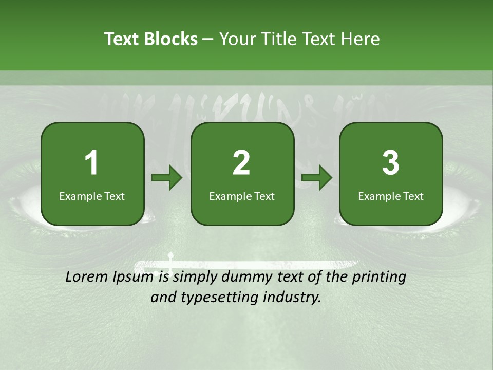 Person Cheerful Pensive PowerPoint Template
