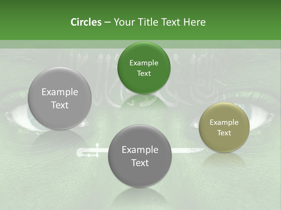 Person Cheerful Pensive PowerPoint Template