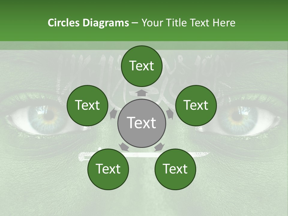 Person Cheerful Pensive PowerPoint Template