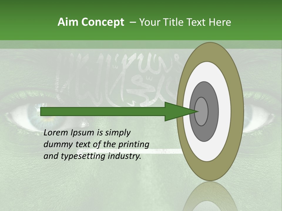 Person Cheerful Pensive PowerPoint Template