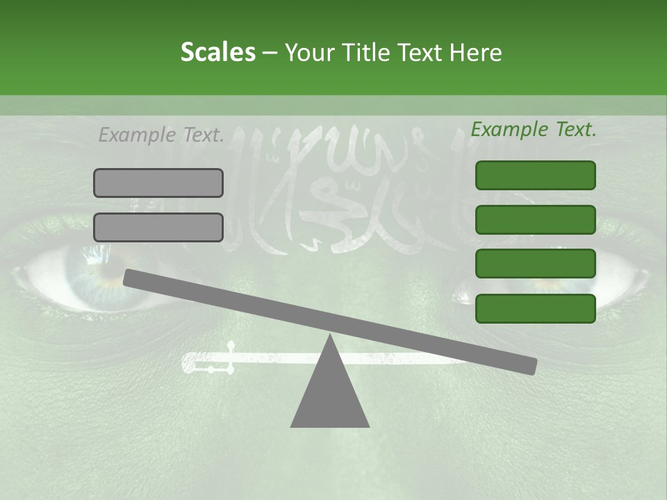 Person Cheerful Pensive PowerPoint Template