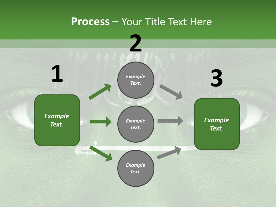 Person Cheerful Pensive PowerPoint Template