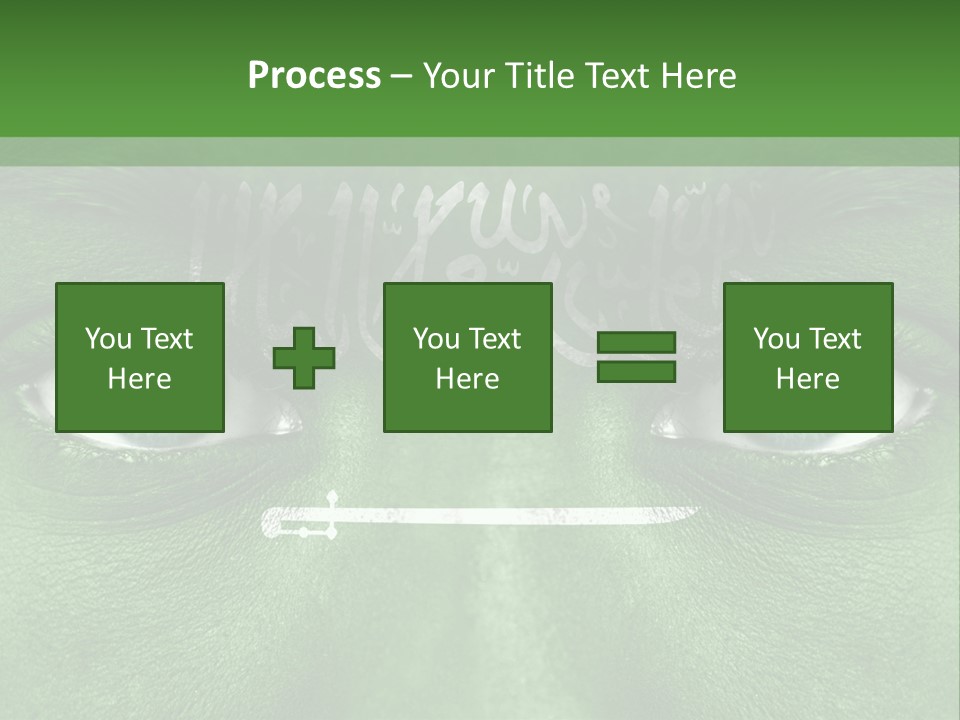 Person Cheerful Pensive PowerPoint Template