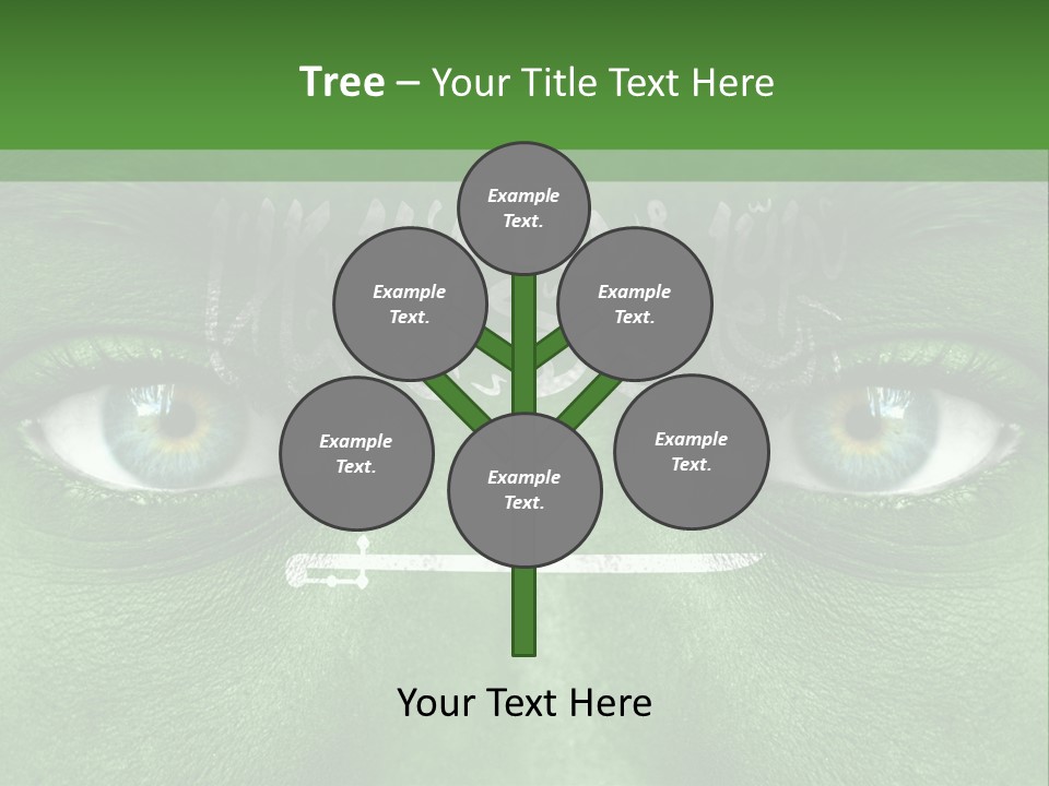 Person Cheerful Pensive PowerPoint Template