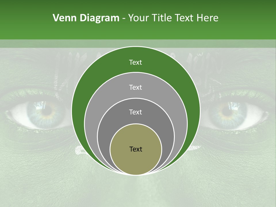 Person Cheerful Pensive PowerPoint Template