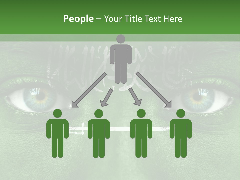 Person Cheerful Pensive PowerPoint Template