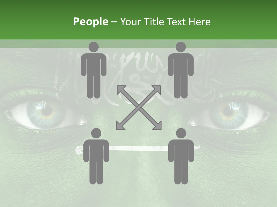 Person Cheerful Pensive PowerPoint Template