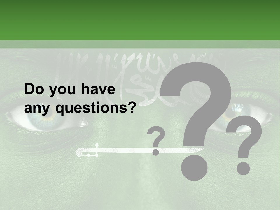 Person Cheerful Pensive PowerPoint Template