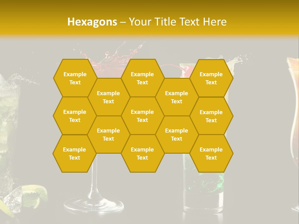 Background Mint Food PowerPoint Template