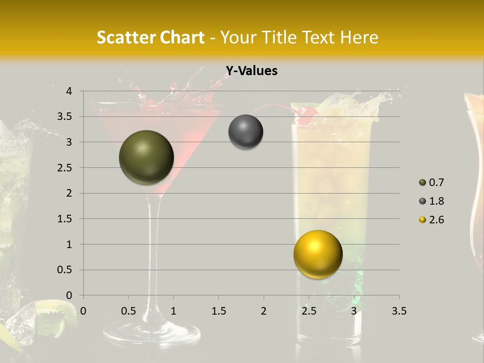Background Mint Food PowerPoint Template