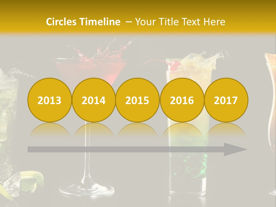 Background Mint Food PowerPoint Template