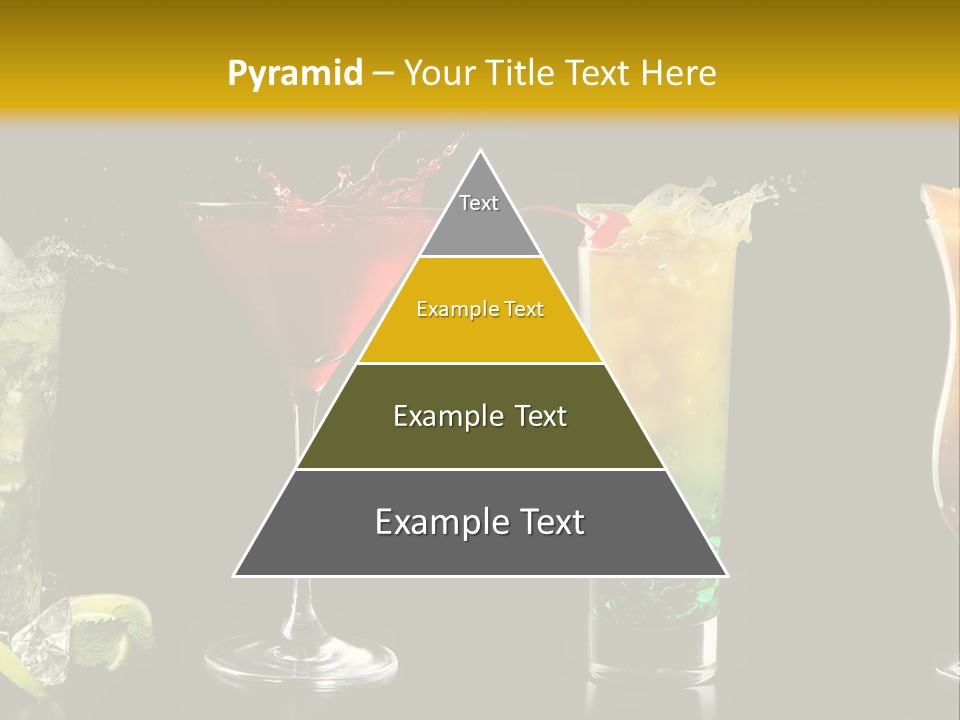 Background Mint Food PowerPoint Template