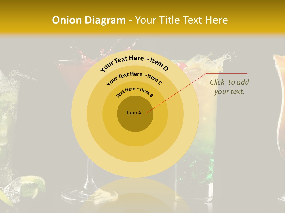 Background Mint Food PowerPoint Template