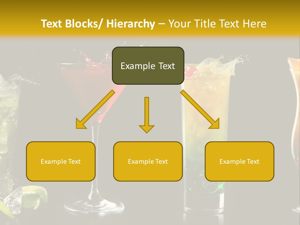 Background Mint Food PowerPoint Template