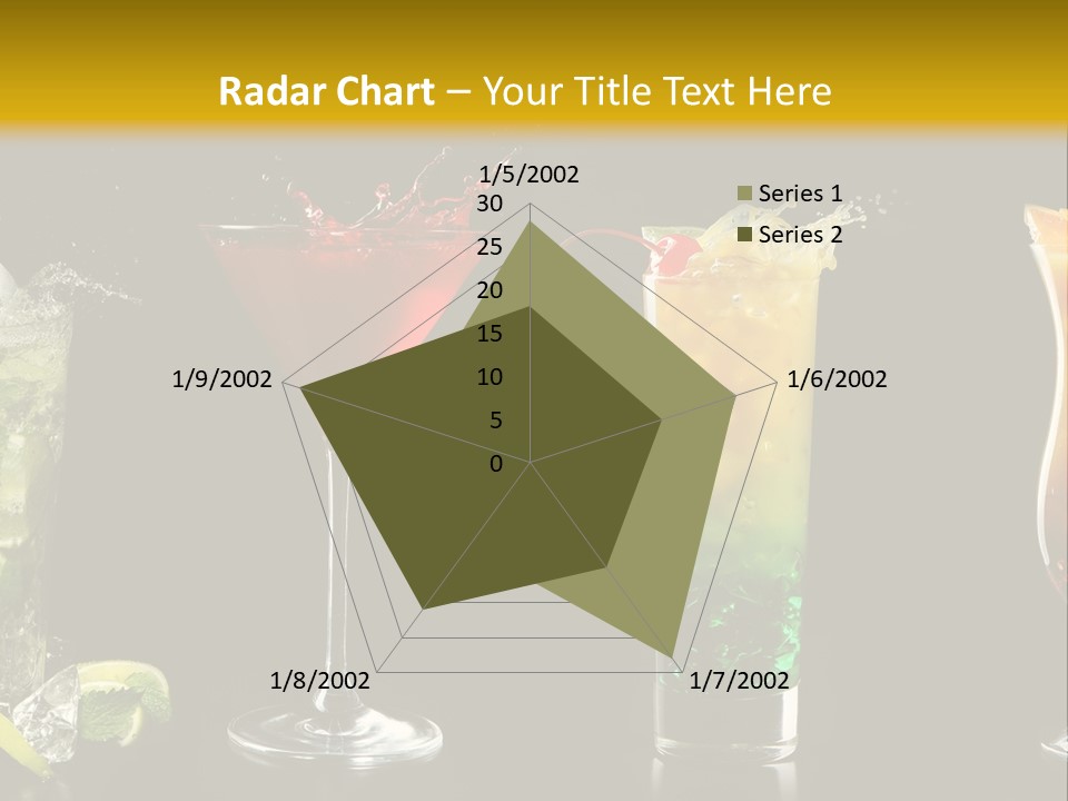 Background Mint Food PowerPoint Template