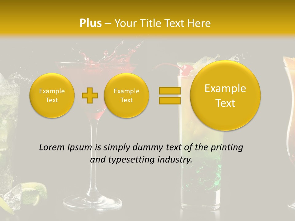 Background Mint Food PowerPoint Template