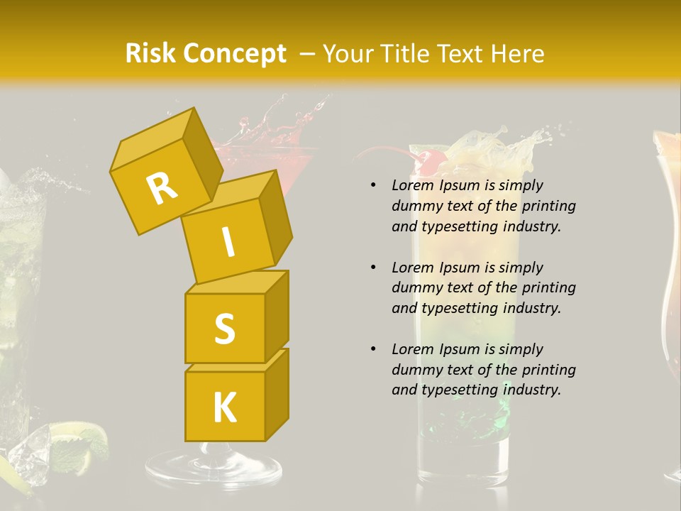 Background Mint Food PowerPoint Template