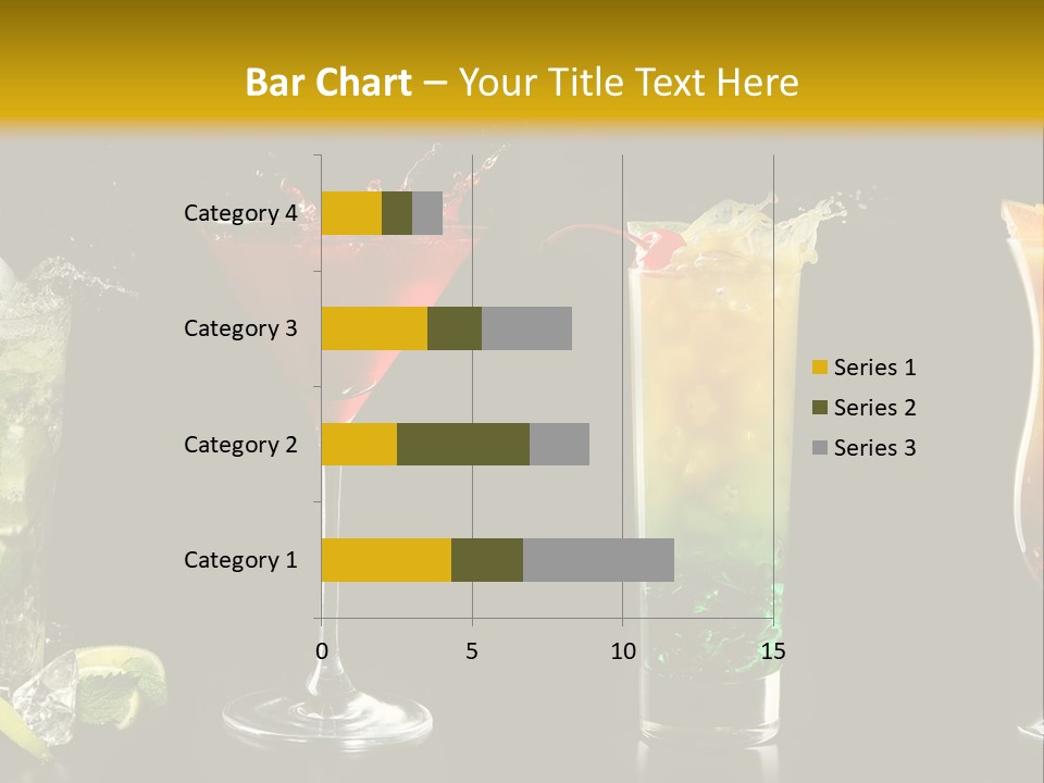 Background Mint Food PowerPoint Template
