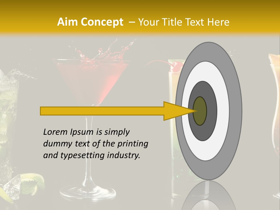 Background Mint Food PowerPoint Template