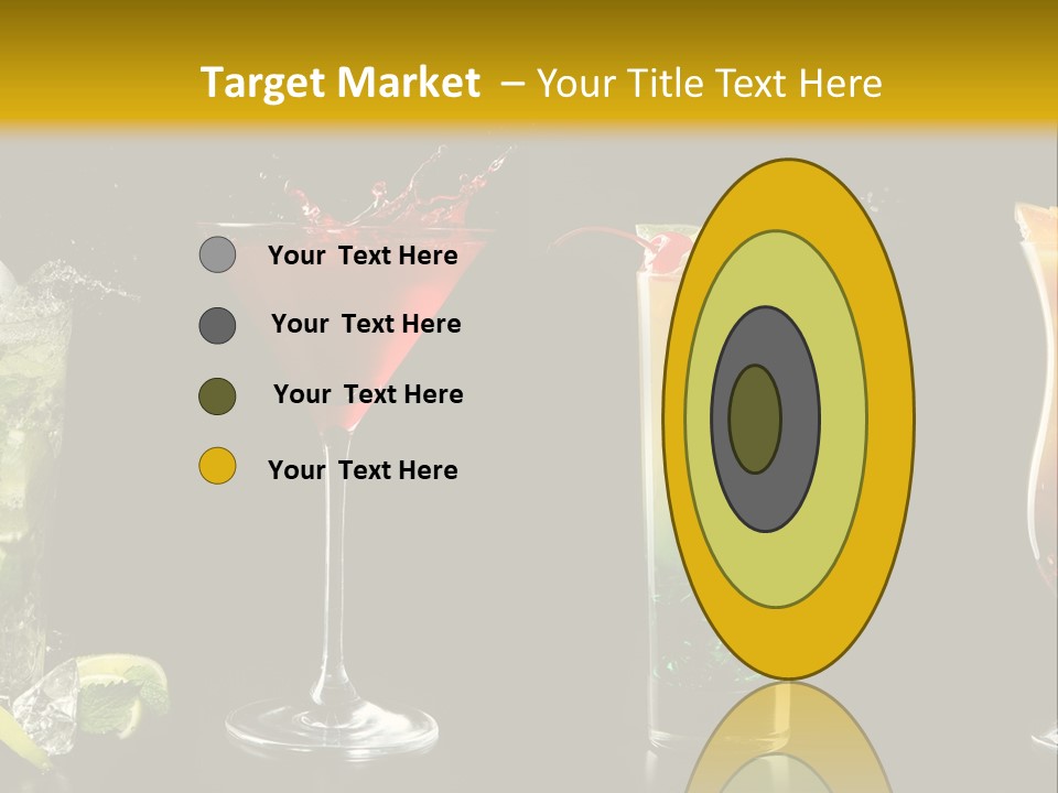 Background Mint Food PowerPoint Template