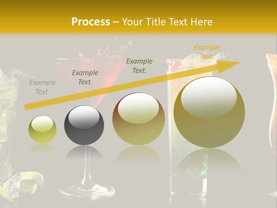 Background Mint Food PowerPoint Template
