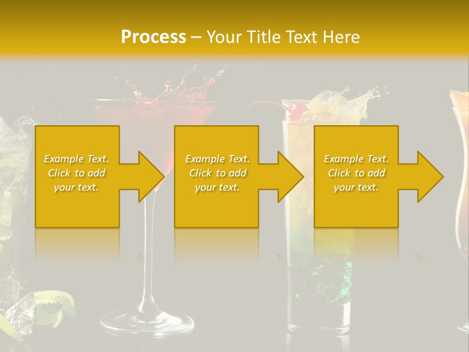 Background Mint Food PowerPoint Template