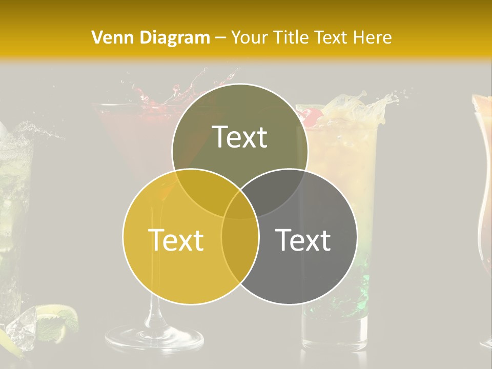 Background Mint Food PowerPoint Template