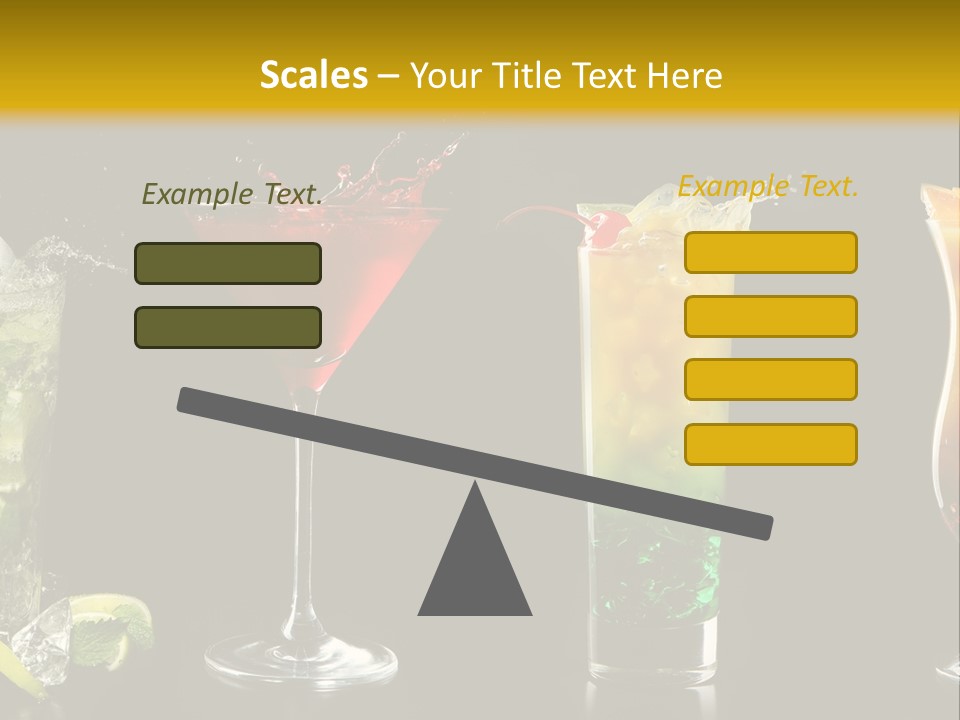 Background Mint Food PowerPoint Template