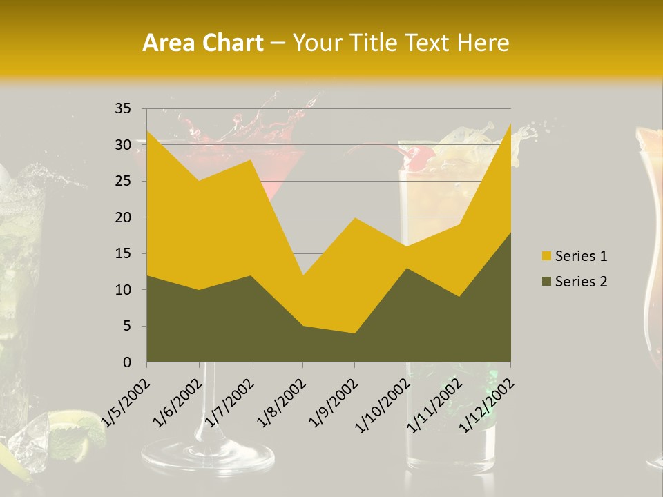 Background Mint Food PowerPoint Template