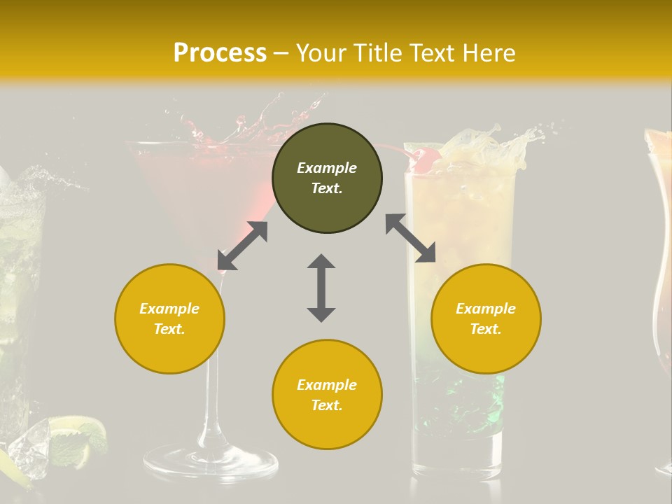 Background Mint Food PowerPoint Template