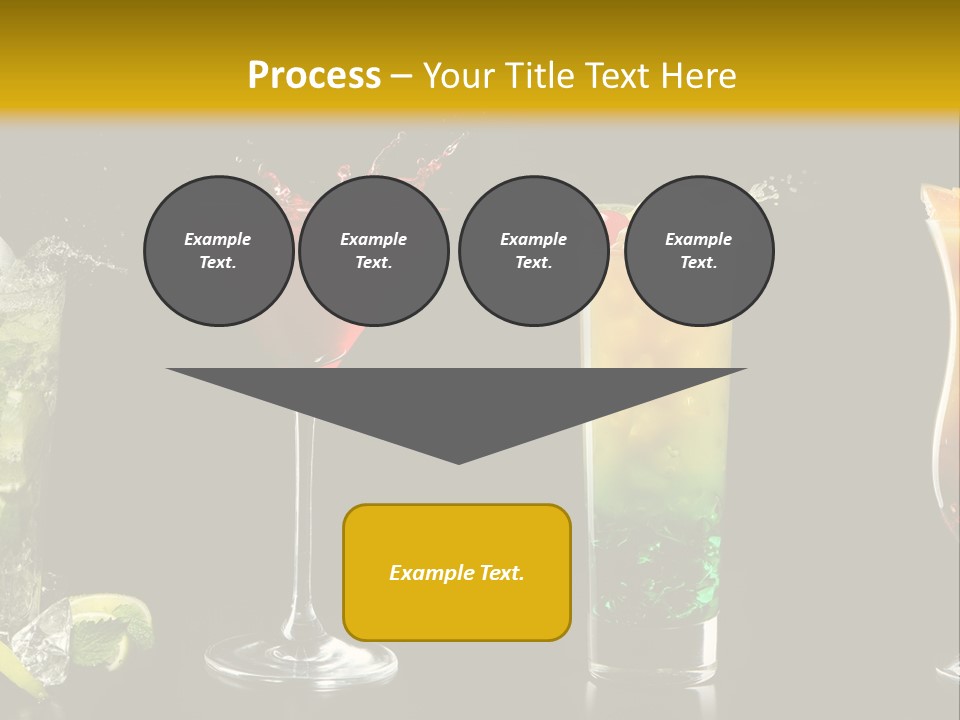 Background Mint Food PowerPoint Template