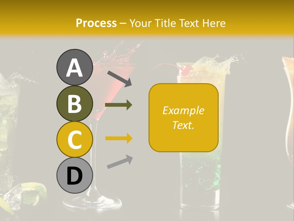 Background Mint Food PowerPoint Template