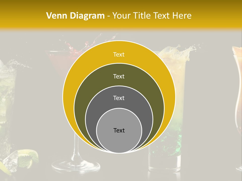 Background Mint Food PowerPoint Template