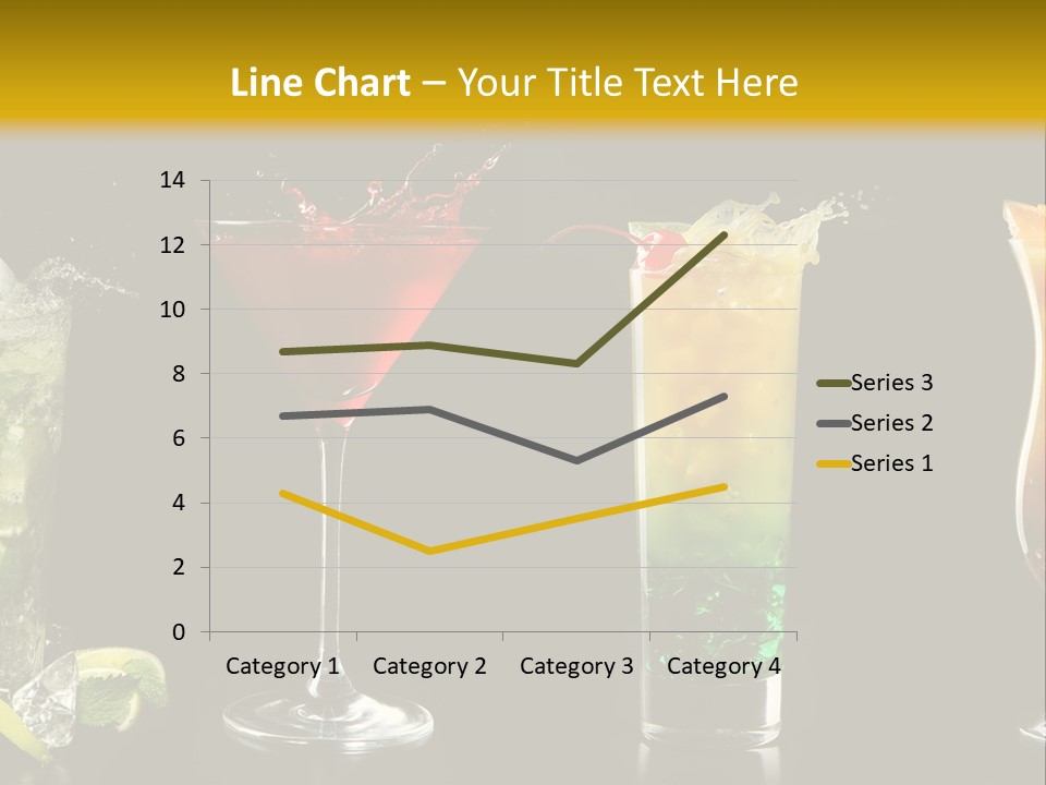 Background Mint Food PowerPoint Template