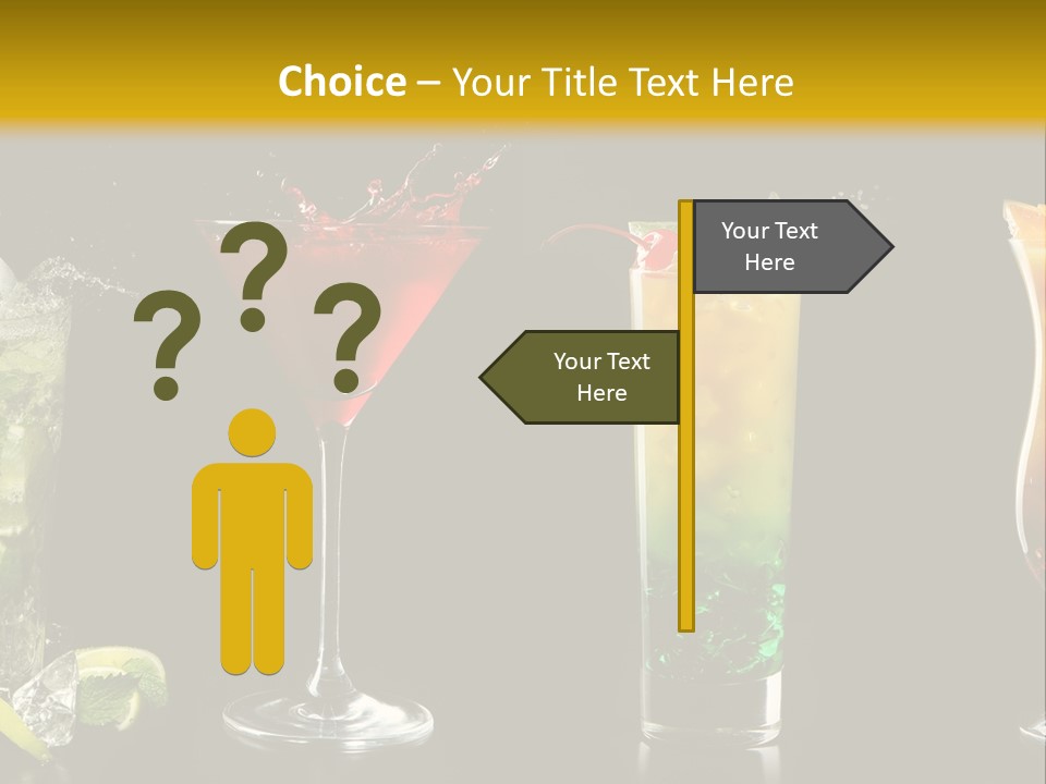 Background Mint Food PowerPoint Template