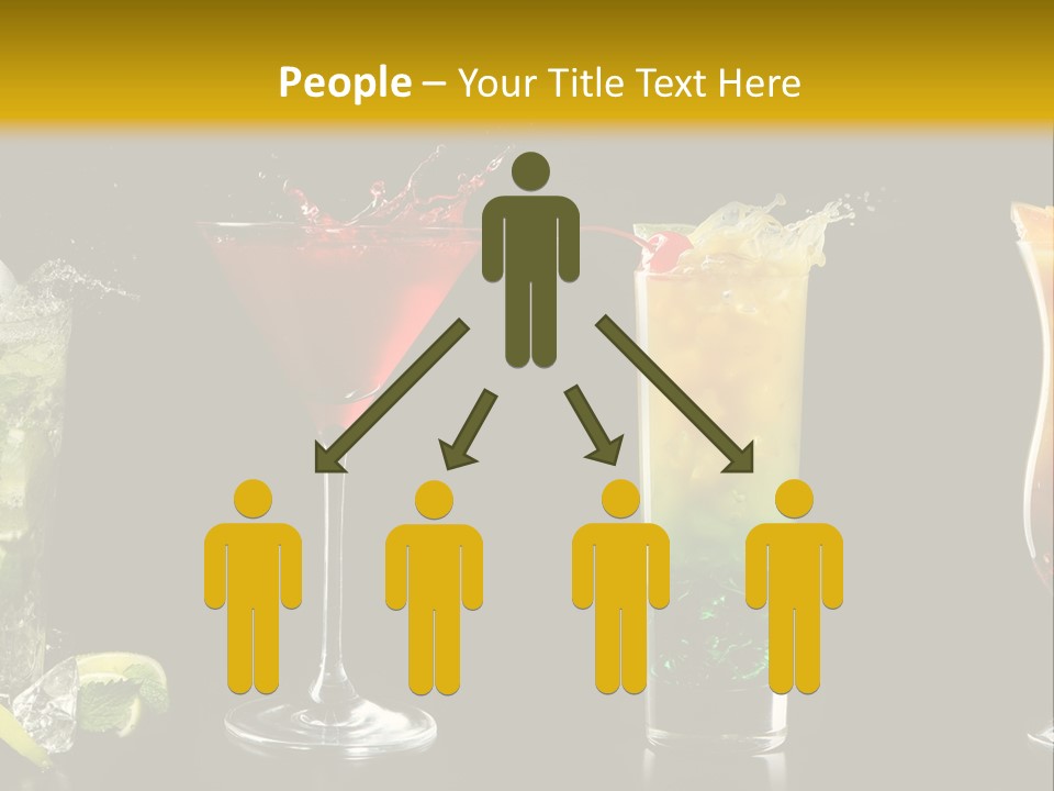 Background Mint Food PowerPoint Template