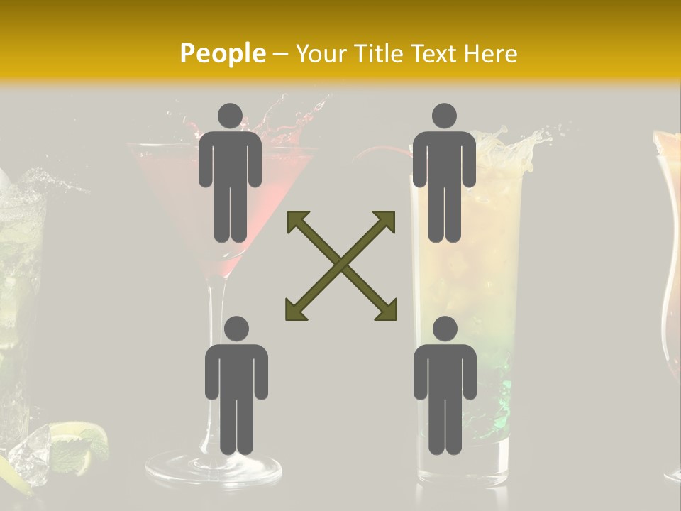 Background Mint Food PowerPoint Template