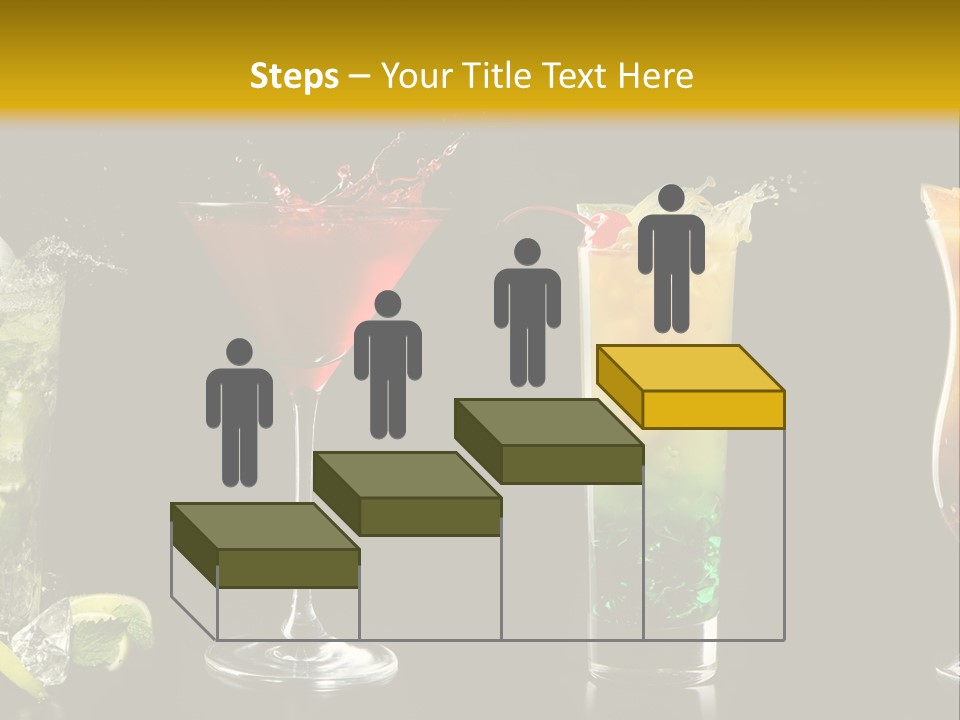 Background Mint Food PowerPoint Template