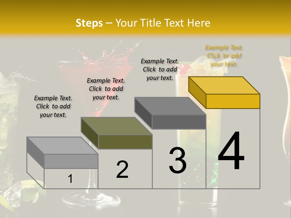 Background Mint Food PowerPoint Template