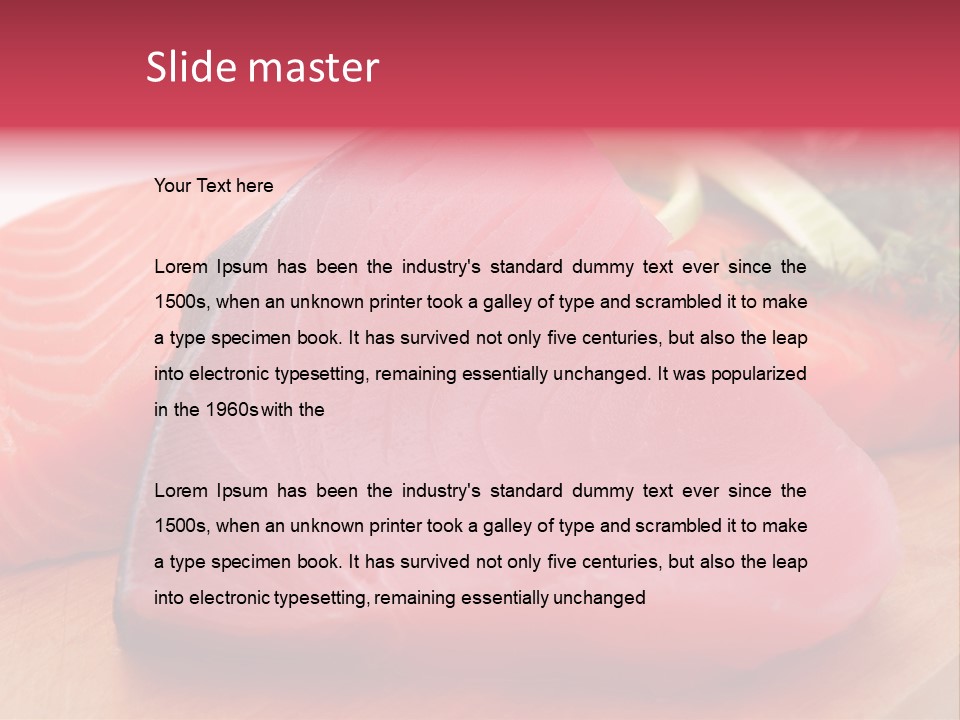 Dinner View Cook PowerPoint Template