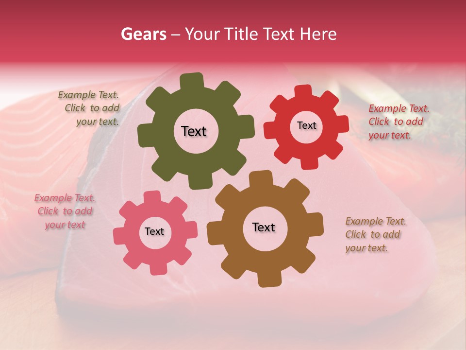 Dinner View Cook PowerPoint Template