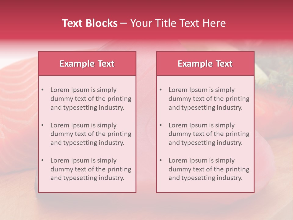 Dinner View Cook PowerPoint Template