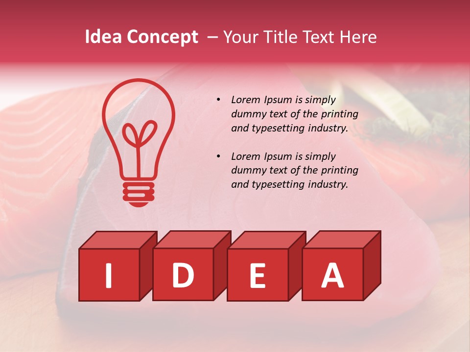 Dinner View Cook PowerPoint Template