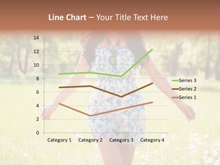 Female Woman Joy PowerPoint Template