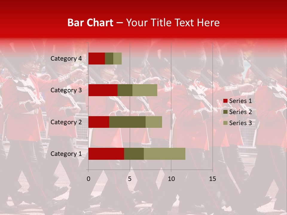 Military Ceremony Coldstream Guard Soldier PowerPoint Template