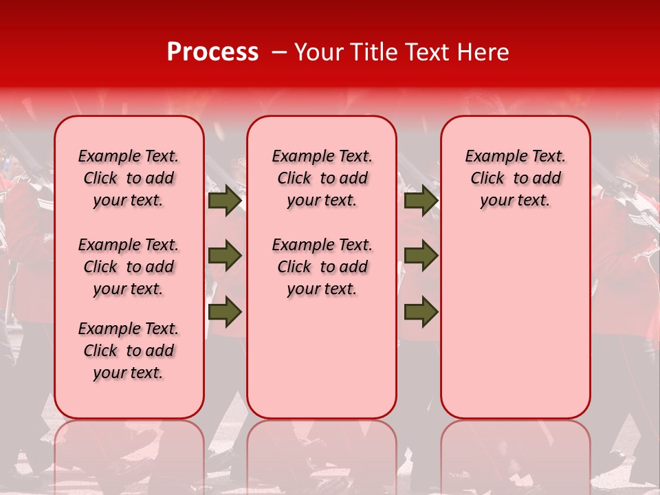 Military Ceremony Coldstream Guard Soldier PowerPoint Template