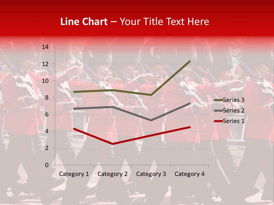 Military Ceremony Coldstream Guard Soldier PowerPoint Template