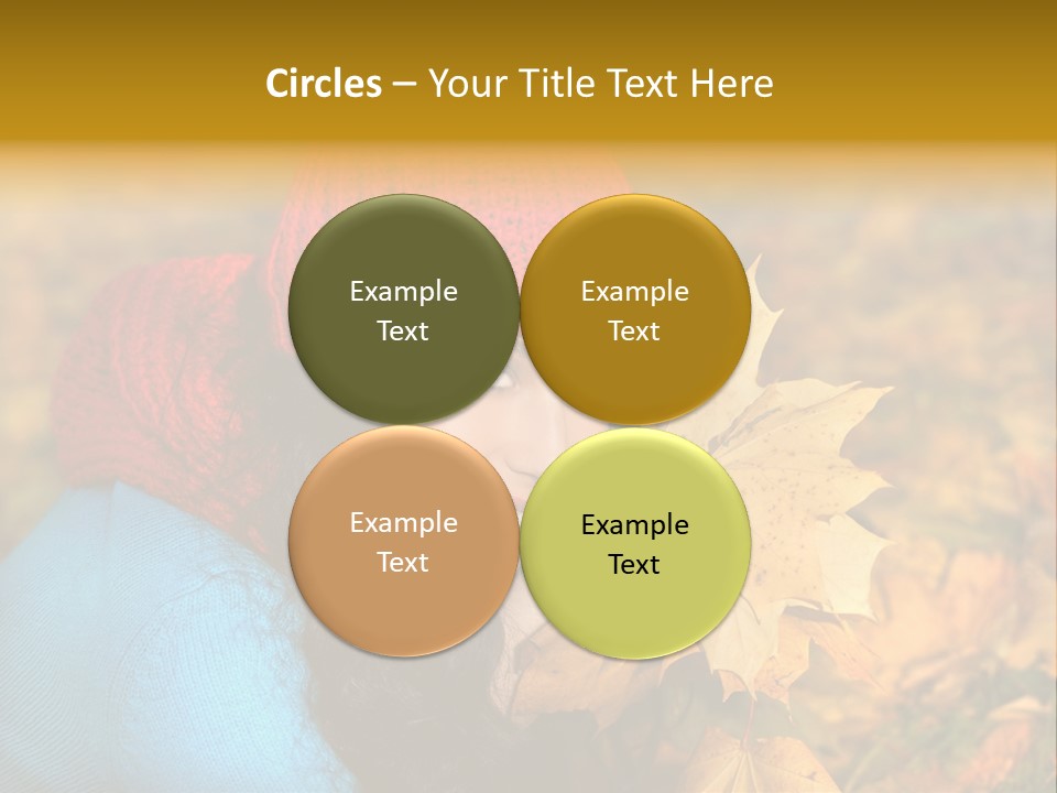 Woman Toothy Smile Cheerful PowerPoint Template