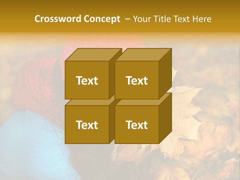 Woman Toothy Smile Cheerful PowerPoint Template