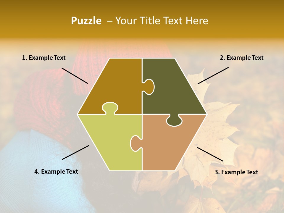 Woman Toothy Smile Cheerful PowerPoint Template